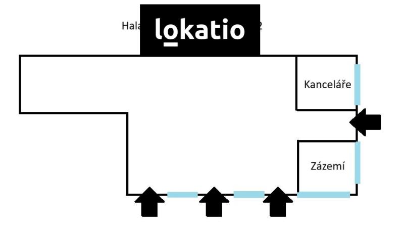 Pronájem skladu, Hrádek nad Nisou, 1000 m2