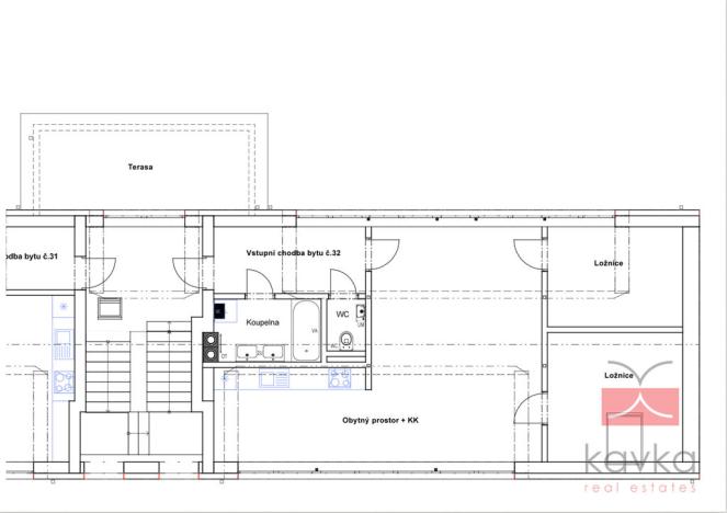 Pronájem bytu 3+kk, Humpolec, Masarykova, 83 m2