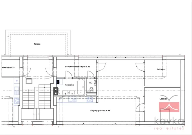 Pronájem bytu 3+kk, Humpolec, Masarykova, 83 m2