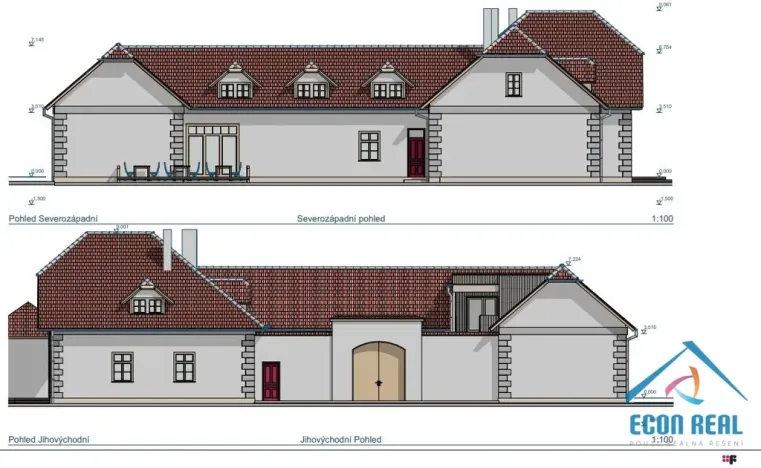 Prodej rodinného domu, Chlum u Třeboně - Lutová, 400 m2
