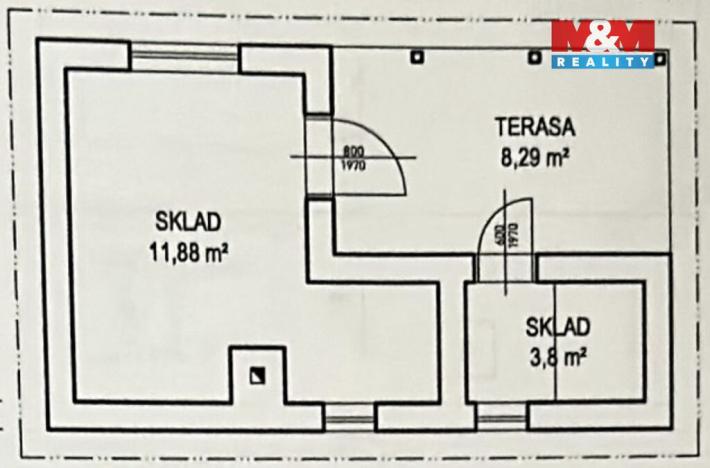 Prodej chaty, Pelhřimov, 16 m2