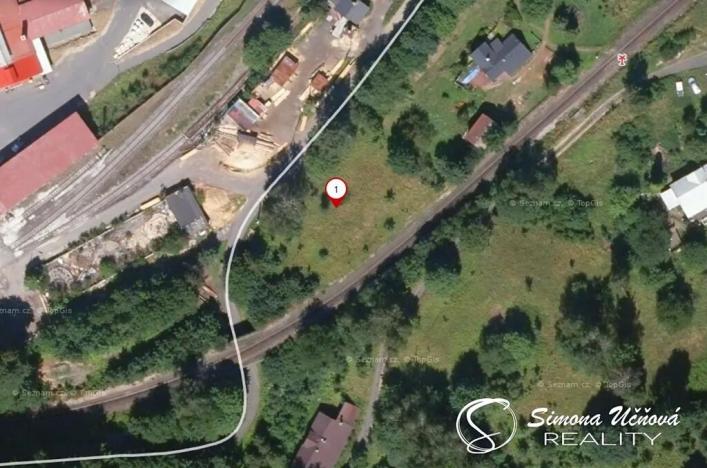 Prodej zahrady, Desná, Hutní, 1237 m2