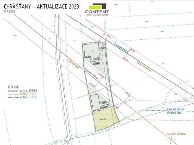 Prodej komerčního pozemku, Chrášťany, Třebonická, 10158 m2