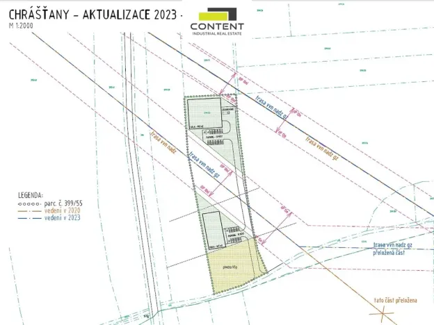 Prodej komerčního pozemku, Chrášťany, Třebonická, 10158 m2