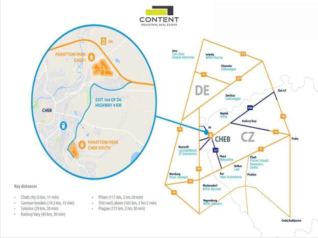 Pronájem skladu, Cheb, Podhradská, 11310 m2