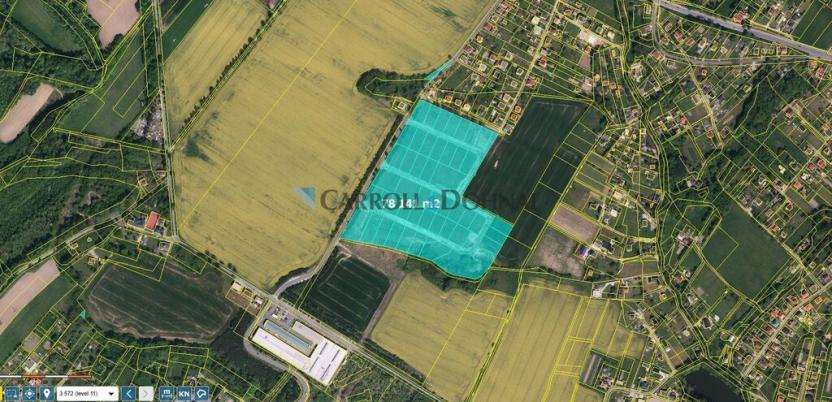 Prodej pozemku pro bydlení, Ostrava - Bartovice, Radova, 78141 m2