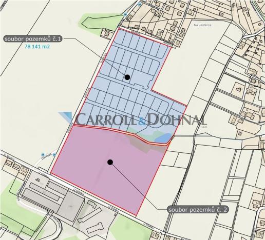 Prodej pozemku pro bydlení, Ostrava - Bartovice, Radova, 78141 m2