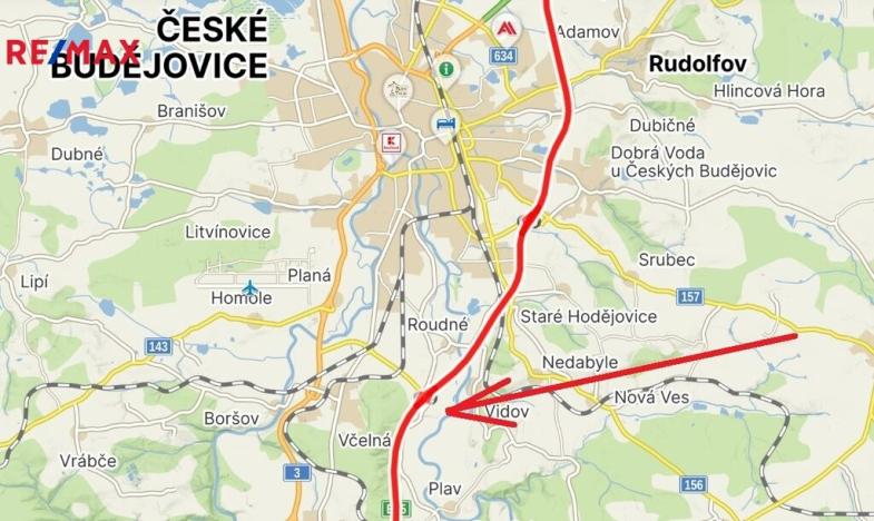 Prodej komerčního pozemku, Roudné, 37224 m2