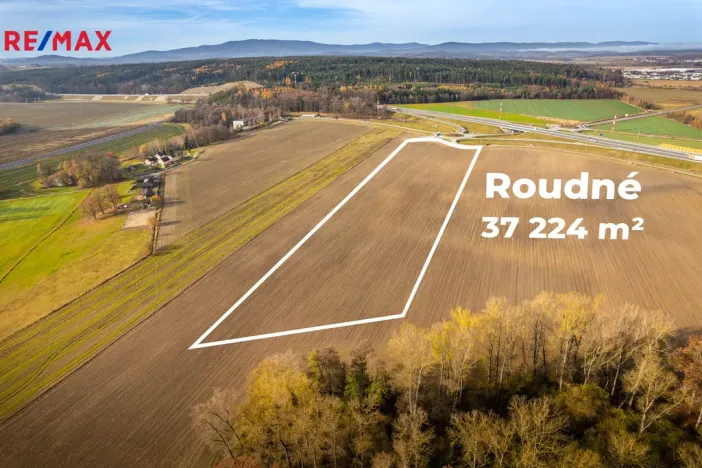 Prodej komerčního pozemku, Roudné, 37224 m2