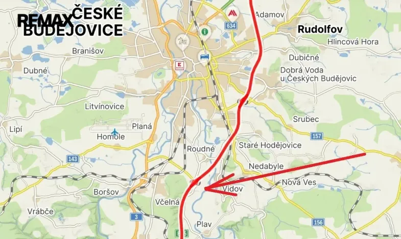 Prodej komerčního pozemku, Roudné, 37224 m2