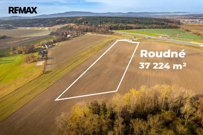 Prodej komerčního pozemku, Roudné, 37224 m2