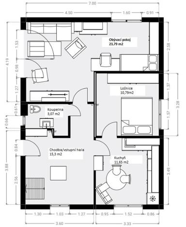 Prodej rodinného domu, České Budějovice - České Budějovice 7, J. B. Foerstera, 124 m2