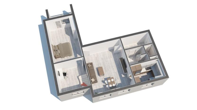 Prodej bytu 4+1, Lišov, Čechova, 78 m2