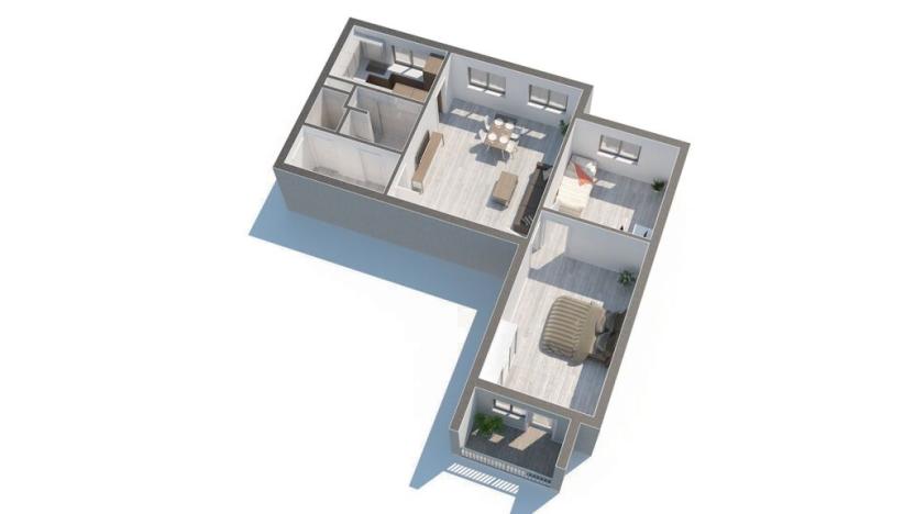 Prodej bytu 4+1, Lišov, Čechova, 78 m2