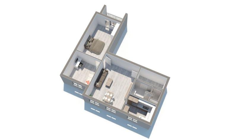 Prodej bytu 4+1, Lišov, Čechova, 78 m2