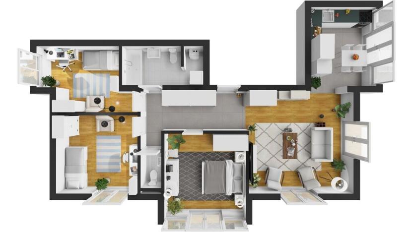 Prodej bytu 4+1, Přezletice, Nové Haltýře, 91 m2