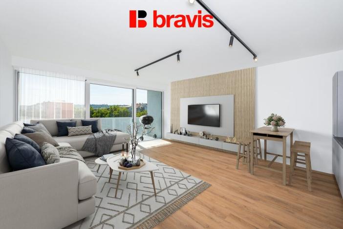 Pronájem bytu 2+kk, Brno - Staré Brno, Nové sady, 62 m2