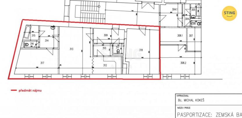 Pronájem bytu 3+kk, Nový Jičín, 5. května, 105 m2