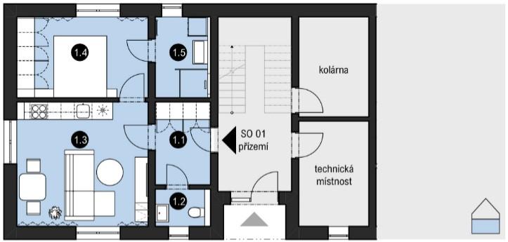 Prodej apartmánu, Orlické Záhoří, 43 m2