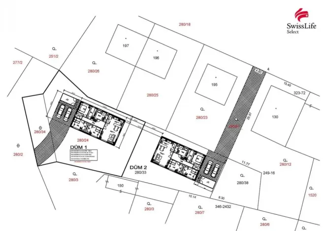 Prodej pozemku pro bydlení, Kozlov, 1381 m2