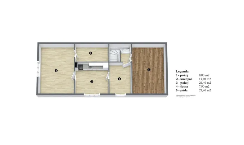 Prodej rodinného domu, Podhorní Újezd a Vojice - Vojice, 157 m2