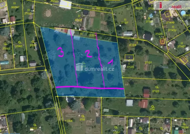 Prodej zahrady, Tachov, 1082 m2