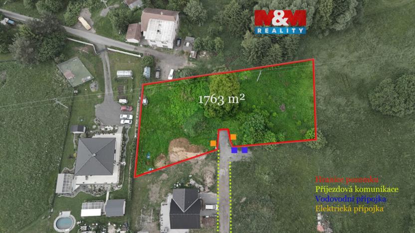 Prodej pozemku pro bydlení, Damníkov, 1989 m2