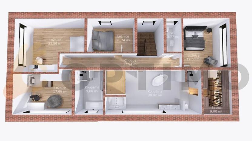 Prodej rodinného domu, Praha - Dolní Chabry, Počeradská, 332 m2