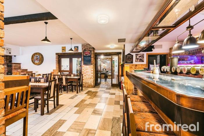 Pronájem restaurace, Brno, Řezáčova, 294 m2