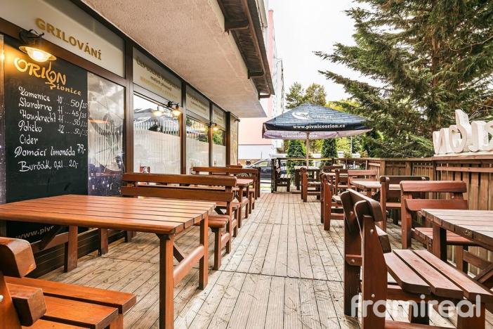 Pronájem restaurace, Brno, Řezáčova, 294 m2