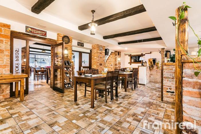 Pronájem restaurace, Brno, Řezáčova, 294 m2