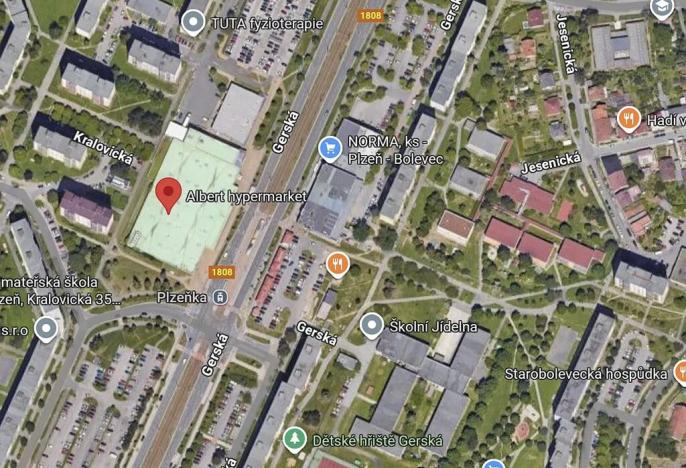 Pronájem obchodního prostoru, Plzeň, 44 m2