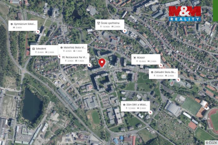 Prodej bytu 4+1, Sokolov, Spartakiádní, 88 m2