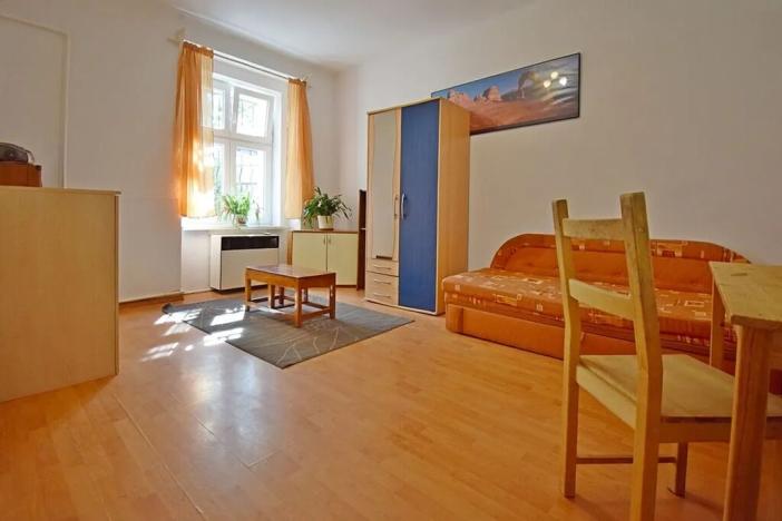 Pronájem bytu 1+kk, Praha - Holešovice, U Uranie, 26 m2