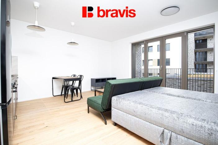 Pronájem bytu 1+kk, Brno - Zábrdovice, Bratislavská, 36 m2