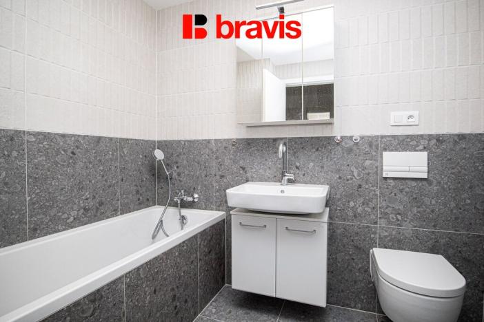 Pronájem bytu 1+kk, Brno - Zábrdovice, Bratislavská, 36 m2