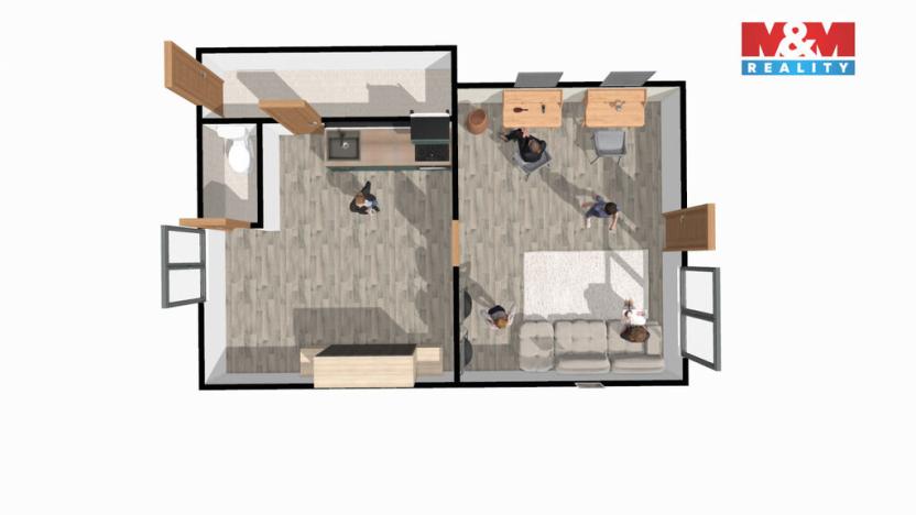 Pronájem obchodního prostoru, Plaňany, Pražská, 65 m2