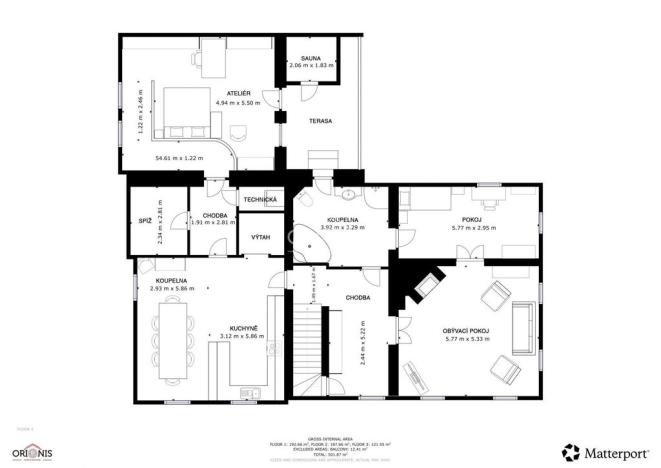 Prodej vícegeneračního domu, Okounov - Oslovice, 600 m2