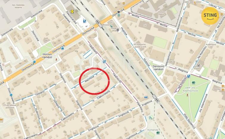 Pronájem garáže, Opava - Předměstí, Máchova, 16 m2