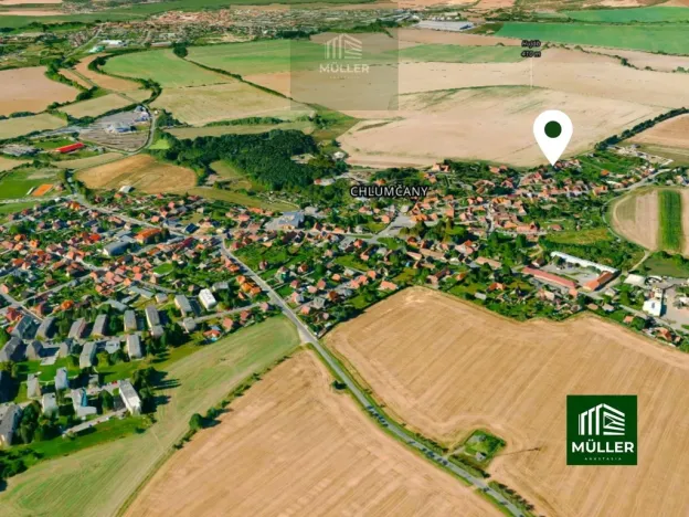 Prodej pozemku pro bydlení, Chlumčany, Na Výsluní, 1254 m2