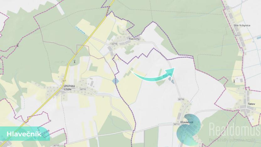 Prodej pole, Hlavečník, 3089 m2