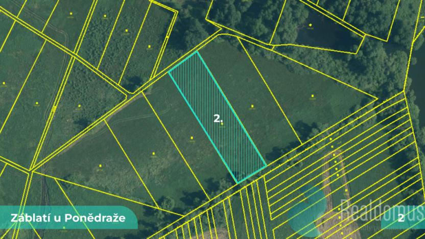 Prodej pole, Záblatí, 4195 m2