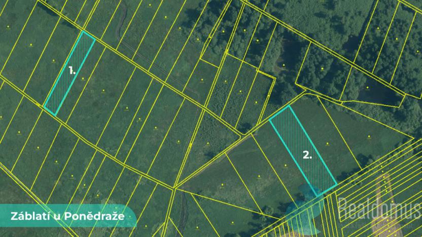 Prodej pole, Záblatí, 4195 m2