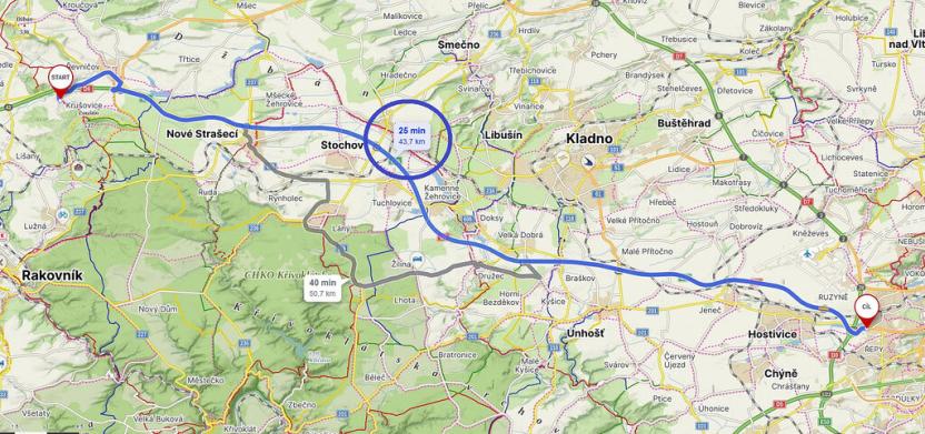 Prodej pozemku, Krušovice, Pod Česačkou, 788 m2