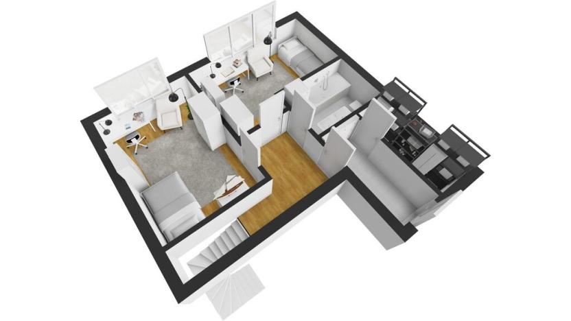 Prodej bytu 4+kk, Praha - Libeň, Nad Okrouhlíkem, 94 m2