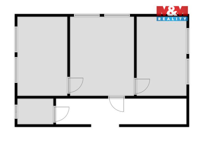 Prodej chaty, Chbany - Vadkovice, 52 m2