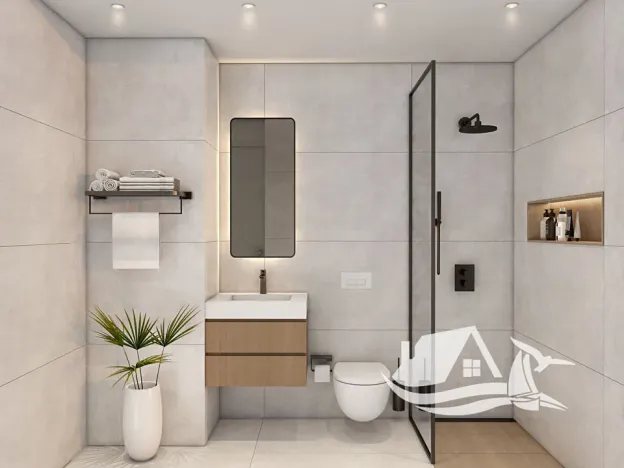 Prodej bytu 2+kk, Agios Amvrosios Keryneias, Kypr, 41 m2