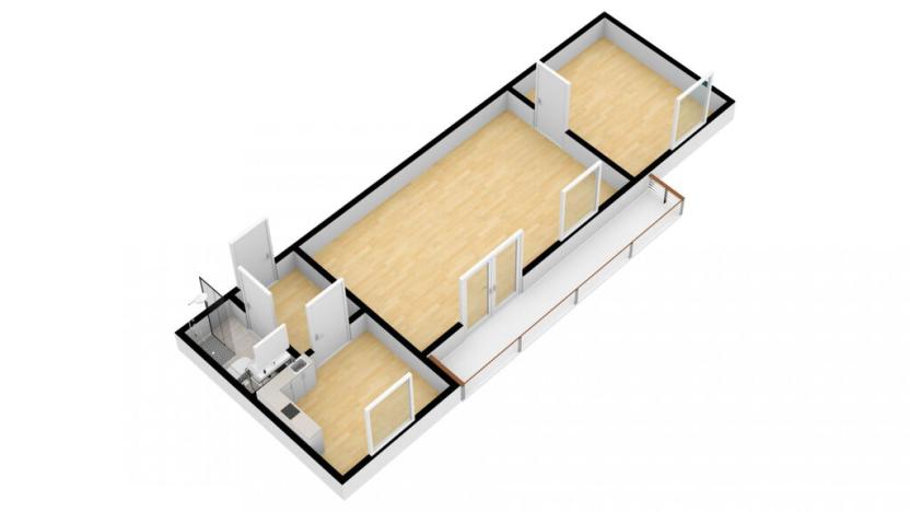 Pronájem bytu 2+kk, Praha - Horní Počernice, V javorech, 52 m2