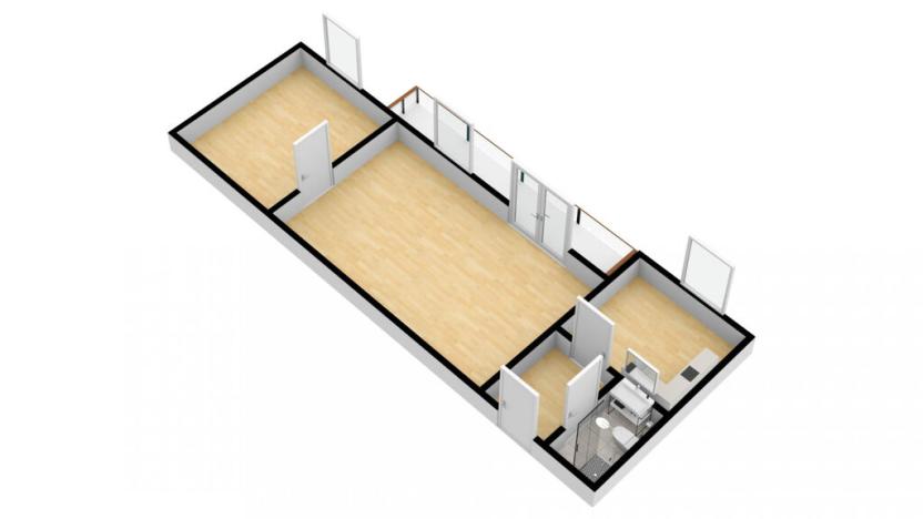 Pronájem bytu 2+kk, Praha - Horní Počernice, V javorech, 52 m2