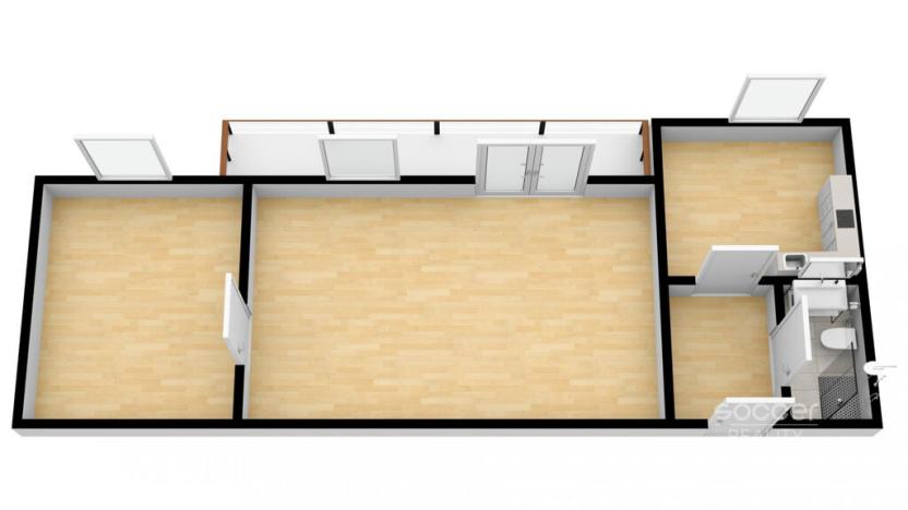 Pronájem bytu 2+kk, Praha - Horní Počernice, V javorech, 52 m2